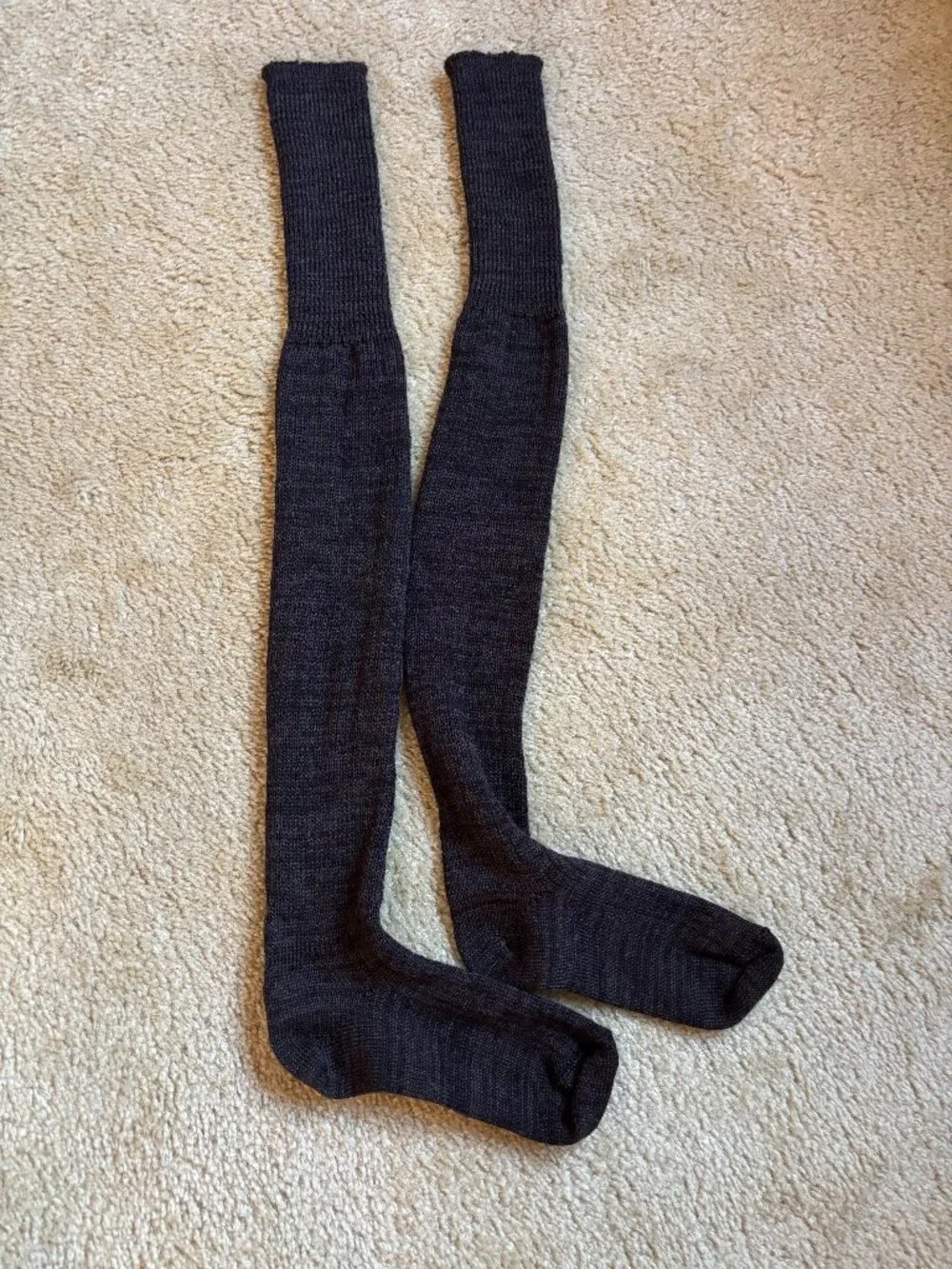 NWOT Thigh High Socks - Brown